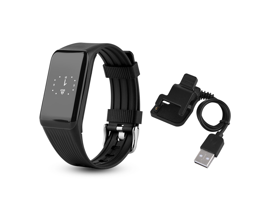 Pulsera Inteligente Rastreador De Fitness Con Monitor De Frecuencia Cardíaca Deportivo Pulsera Bluetooth