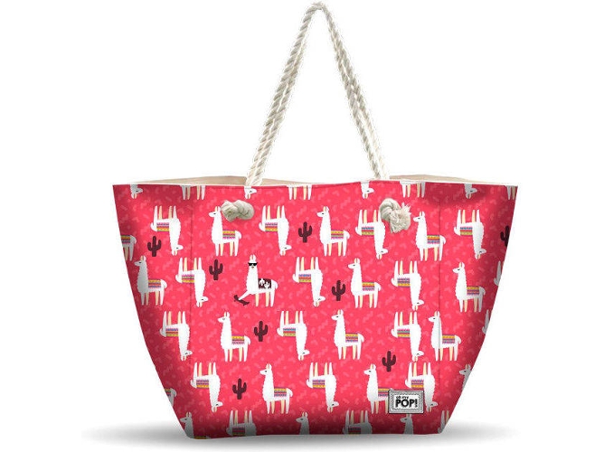 Bolsa de Deporte KARACTERMANIA Oh My Pop Cuzco Rojo (32x50cm)