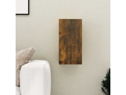 Mueble Para Tv | Armario Para Tv | Gabinete De Tv Madera Contrachapada Roble Ahumado 30,5x30x60 Cm