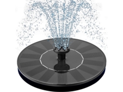 Fuente Solar Flotante 13cm Para Agua, Bomba De Agua Para Estanque, Piscina Y Jardín, Decoración Solar Sin Cables