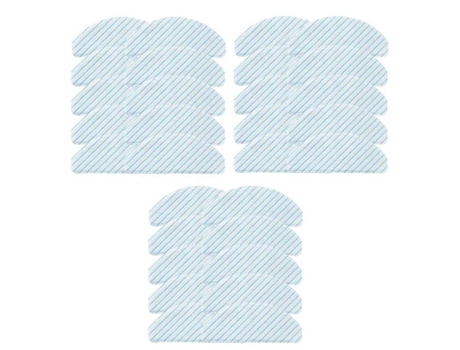 35 piezas para Ecovacs Deebot Ozmo T8 Series accesorios paño de limpieza desechable aspiradora fregona repuestos para barrer