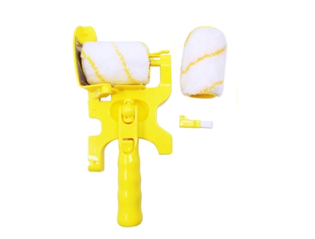 Cepillo de rodillo para bordes de pintura antimanchas, multifuncional, de corte limpio, herramienta segura para pared y techo