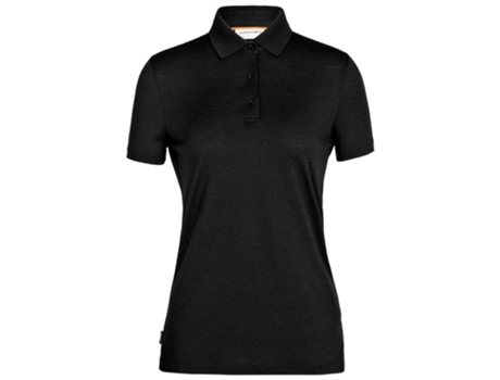 Polo de Mujer ICEBREAKER Tech Lite Ii Negro (XS)