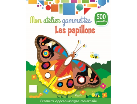 Colored Stickers The Butterflies PICCOLIA (2 años)
