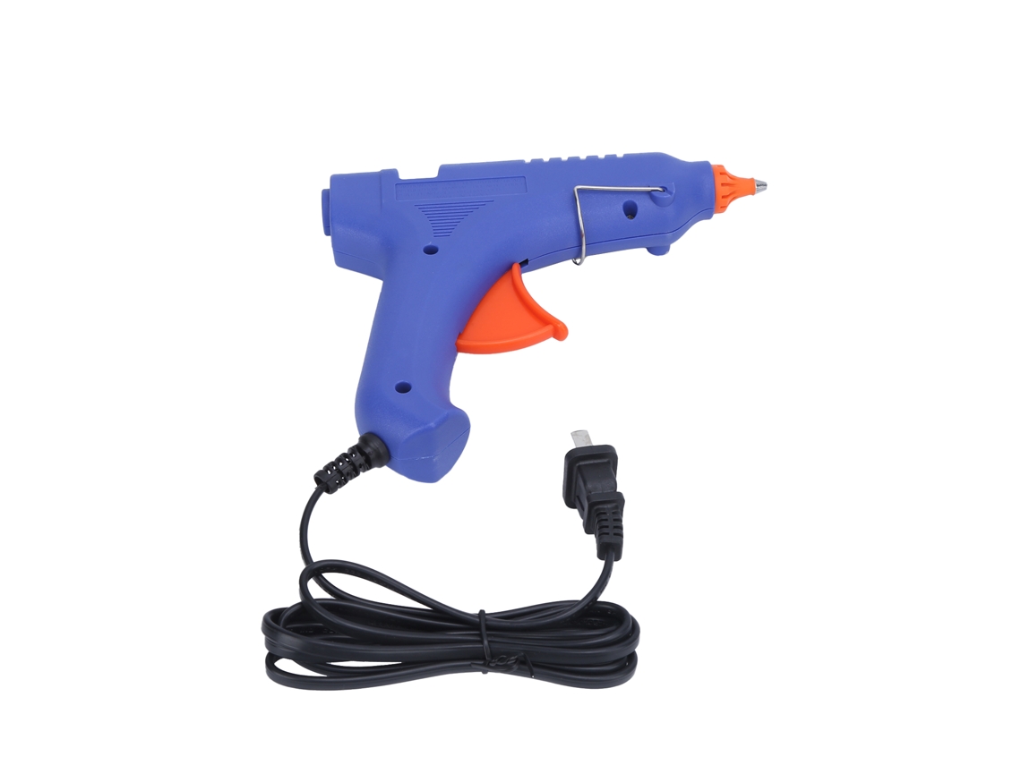 Pistola De Pegamento Caliente Con Interruptor De Encendido Independiente Para Manualidades Y Reparaciones Domésticas.
