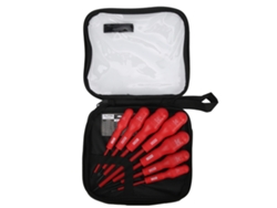 Juego De Destornilladores Aislados De 1000 V Con Cabezal Magnético Para Electricistas, Con Bolsa De Almacenamiento.