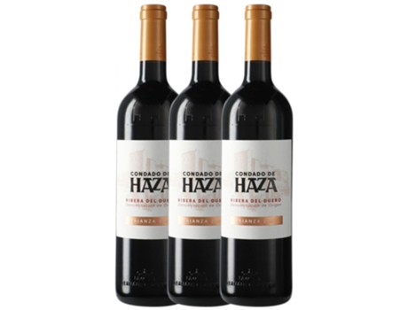 Vino CONDADO DE HAZA Condado De Haza Tempranillo Ribera Del Duero Crianza (0.75 L - 3 unidades)
