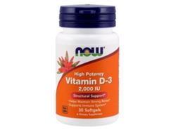 NOW FOODS Vitamin D-3 2000 Iu 30 Perlas