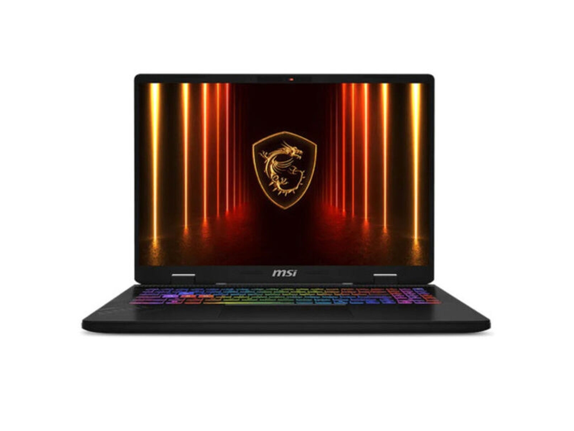 Portátil MSI 9S7-15PL21-208 (Gris - 2 TB - Enchufe europeo - Teclado QWERTY español - 32 GB de RAM - AMD Ryzen 9 - Pantalla de 16,2'' - Nvidia GeForce RTX 5070)