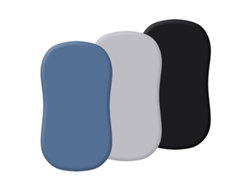Juego De Sábanas Para Nido De Bebé Chrui 0-24 Meses Microfibra Elástico Lavable 3 Unid 81x43cm (azul Marino Gris Negro)