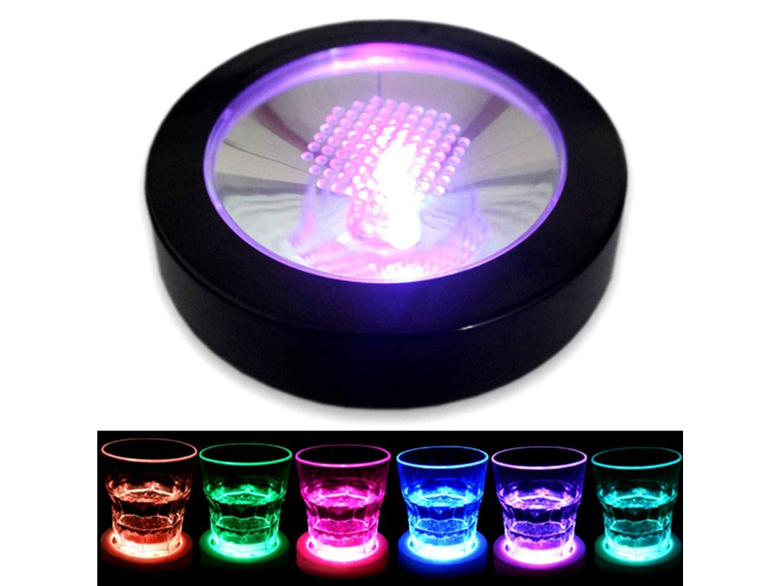 2026-posavasos Led Con Sensor Gravitatorio Para Bebidas, Pad De Copas Para Bar, Fiesta Y Club