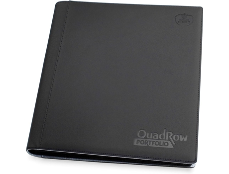 ULTIMATE GUARD Portfolio 480 24-Pocket Xenoskin Quadrow Blac (EN)