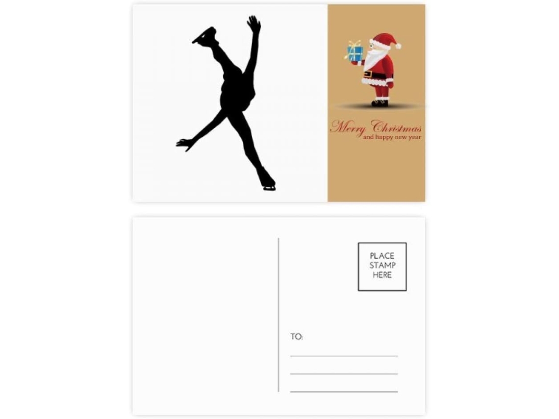 Besportble Juego De Papá Noel Para Educación Física Y Patinaje Y Estudio 14,6 X 9,8 Cm Impresión A Todo Col...