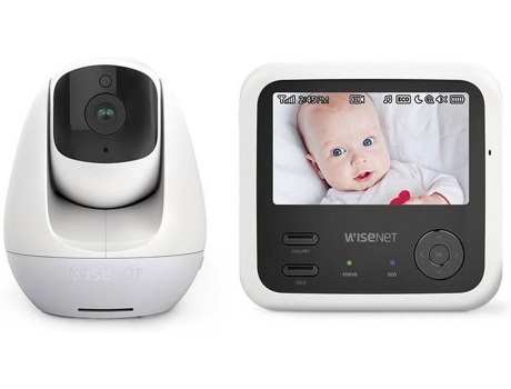 Intercomunicador Wisenet Sew3049 video 43 babyview eco pt sew3049w