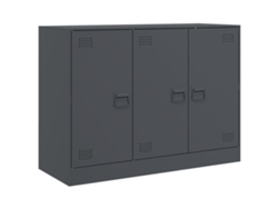 Maison Exclusive - Aparador De Acero Antracita 99x39x73 Cm