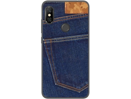 Carcasa Xiaomi Redmi Note 6 Pro TUMUNDOSMARTPHONE Vaquero Multicolor