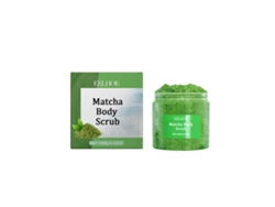 Exfoliante de té verde con sal marina para una piel radiante
