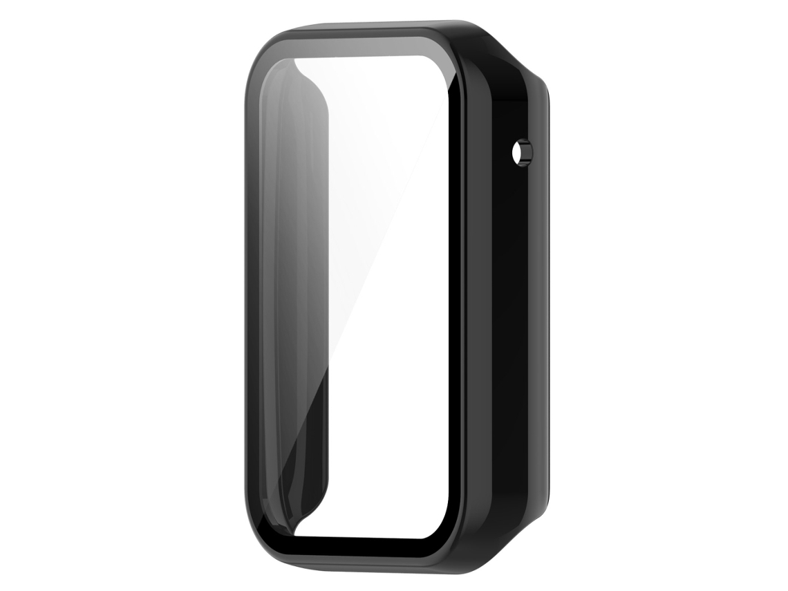 Capa Protetora Tpu Com Vidro Temperado Para Xiaomi Band7 Pro Smartwatch Anti-impacto Transparente