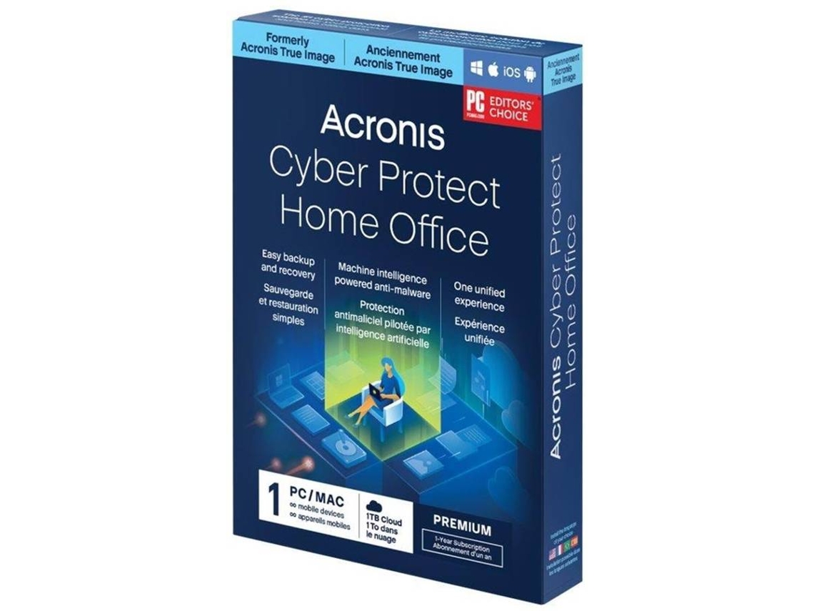 Software ACRONIS ProtecciÃ³n Premium (1 Dispositivo - 1 aÃ±o - Smartphone, PC, Mac y Tablet - Formato Digital)