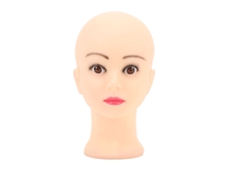 Cabeza De Maniquí Calva Para Maquillaje, Pelucas Y Muestra De Sombreros