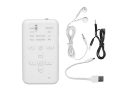 Cambiador De Voz Portátil Mini Con 8 Efectos De Sonido Y Voz Ajustable