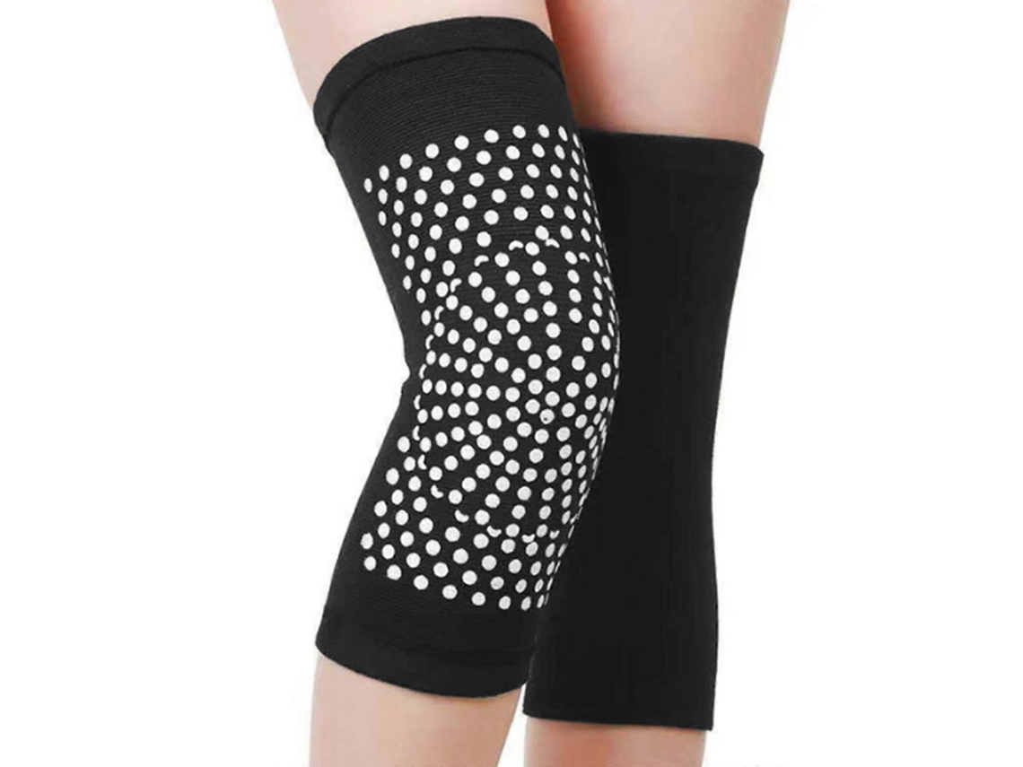 Mangas De Rodilla Con Termoterapia Y Magnetoterapia Para Aliviar Dolores Y Recuperación L Negro