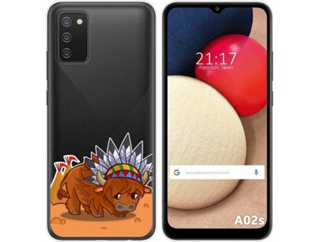 Carcasa Samsung Galaxy A02s TUMUNDOSMARTPHONE Bufalo Multicolor
