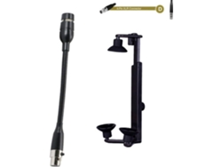 Soporte Para Micrófonos De Guitarra De 3 A 4 Pines Y Aplicaciones De Sonido En Vivo. Compatible Con Soportes (d).