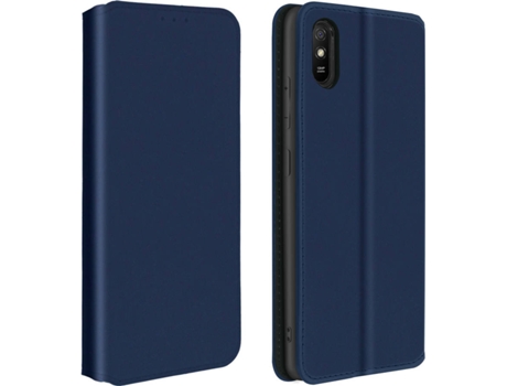 Funda Xiaomi Redmi 9A/9AT AVIZAR Libro Billetera Azul Oscuro