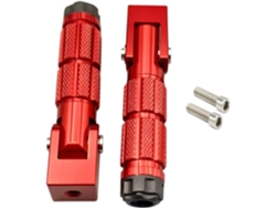 Pedal Reposapiés Plegable Universal Cnc Para Motocicleta Bicicleta