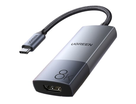Adaptador UGREEN 50338 Cm491 Tipo-C a Hdmi2.1 para Huawei Mate40/P50 S20