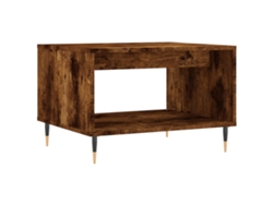 Mesa de centro, madera procesada, roble ahumado, MAISON EXCLUSIVE (60x50x40 cm)