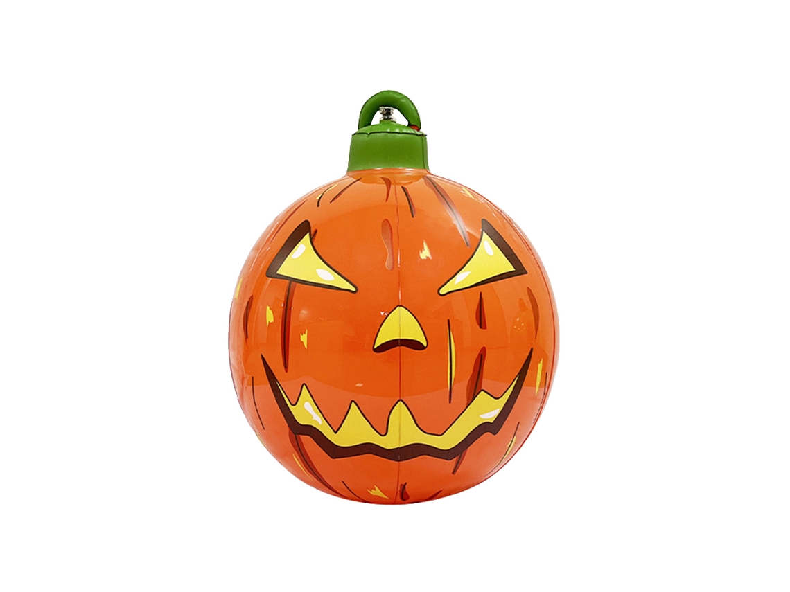 Globo Inflable De Calabaza De Pvc, Decorativo Para Halloween, Jardín, Balcón, Fiesta Al Aire Libre, 60 Cm