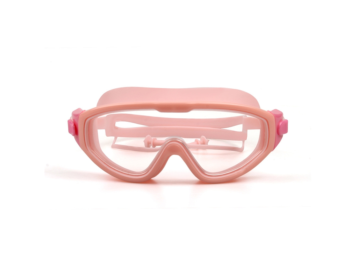 Gafas de natación para niños con visión ampliada y tapones para los oídos