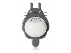 KOFIHETY Portaescobilla y Pasta de Dientes Totoro con Ventosa, Soporte para Baño