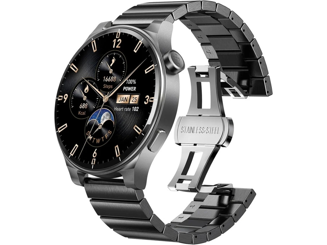 Reloj inteligente Bestvite con pantalla AMOLED de 1,43 pulgadas para hombre y mujer, con llamadas y más de 100 modos deportivos