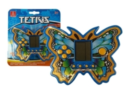 Juego de Tetris de mariposa azul con ladrillos B.active