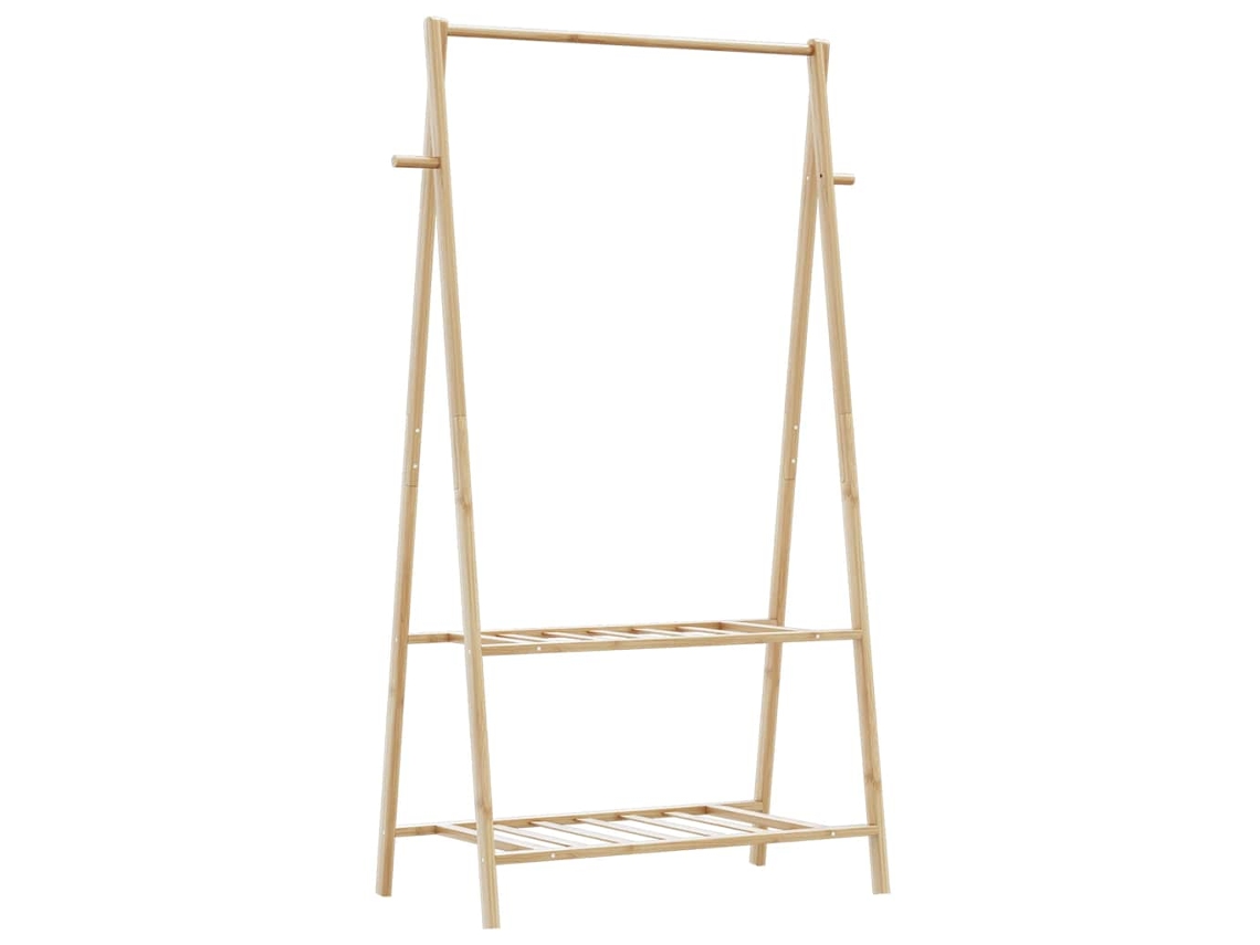 Armario con estantes 96x45,5x150,5 cm Bambú DKD HOME DECOR
