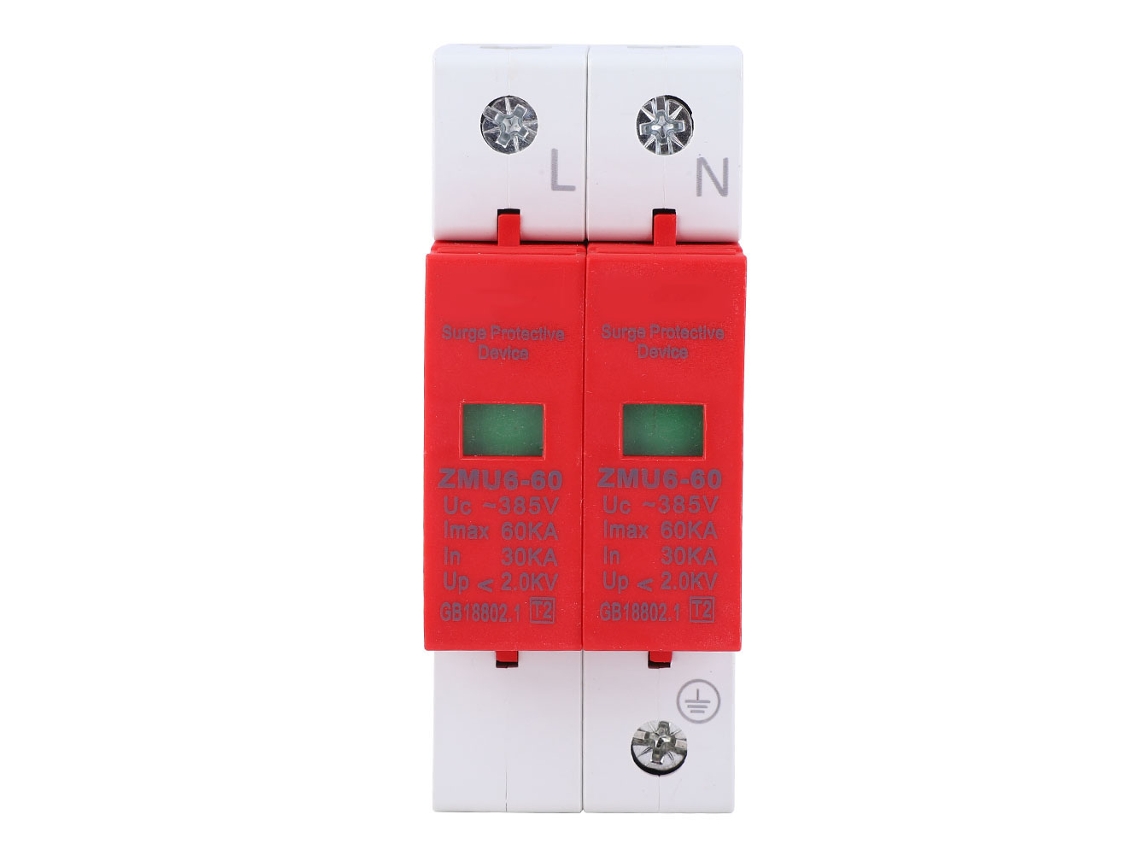 Protector De Sobrecarga Y Rayo 80ka Para Hogar Interruptor De Protección Eléctrica