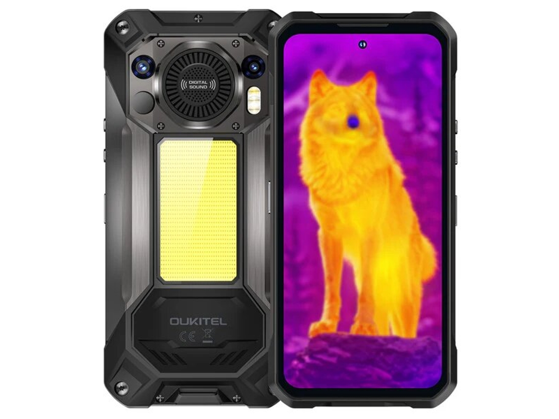 Oukitel Wp61 Ultra 5g 20000mah Cámara Térmica 36gb Ram 512gb 6.8" 120hz 108mp Linterna 1200lm Ip68 Android 16