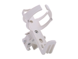 Portabotellas Blanco Manubrio Para Ciclismo De Montaña Al Aire Libre.