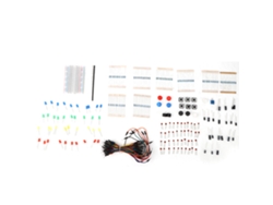 Placa De Prueba De Circuitos Con Resistencia, Zumbador, Condensador Y Led Para Principiantes.