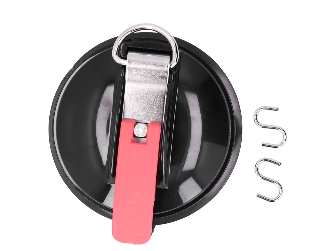 Anclaje Para Coche Con Ventosa Y Gancho En S, Sujeción Resistente Para Equipaje, Lonas Y Equipo De Camping.