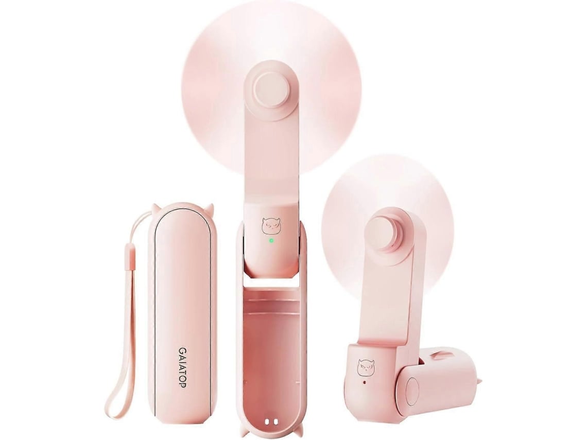 Ventilador Portátil De Mão, Mini Ventiladores Dobráveis ​​recarregáveis ​​com