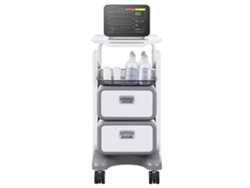 Carros De Laboratorio Succebuy De 3 Niveles Carro Médico Móvil Con 2 Cajones Y 1 Bandeja Superior Blanco