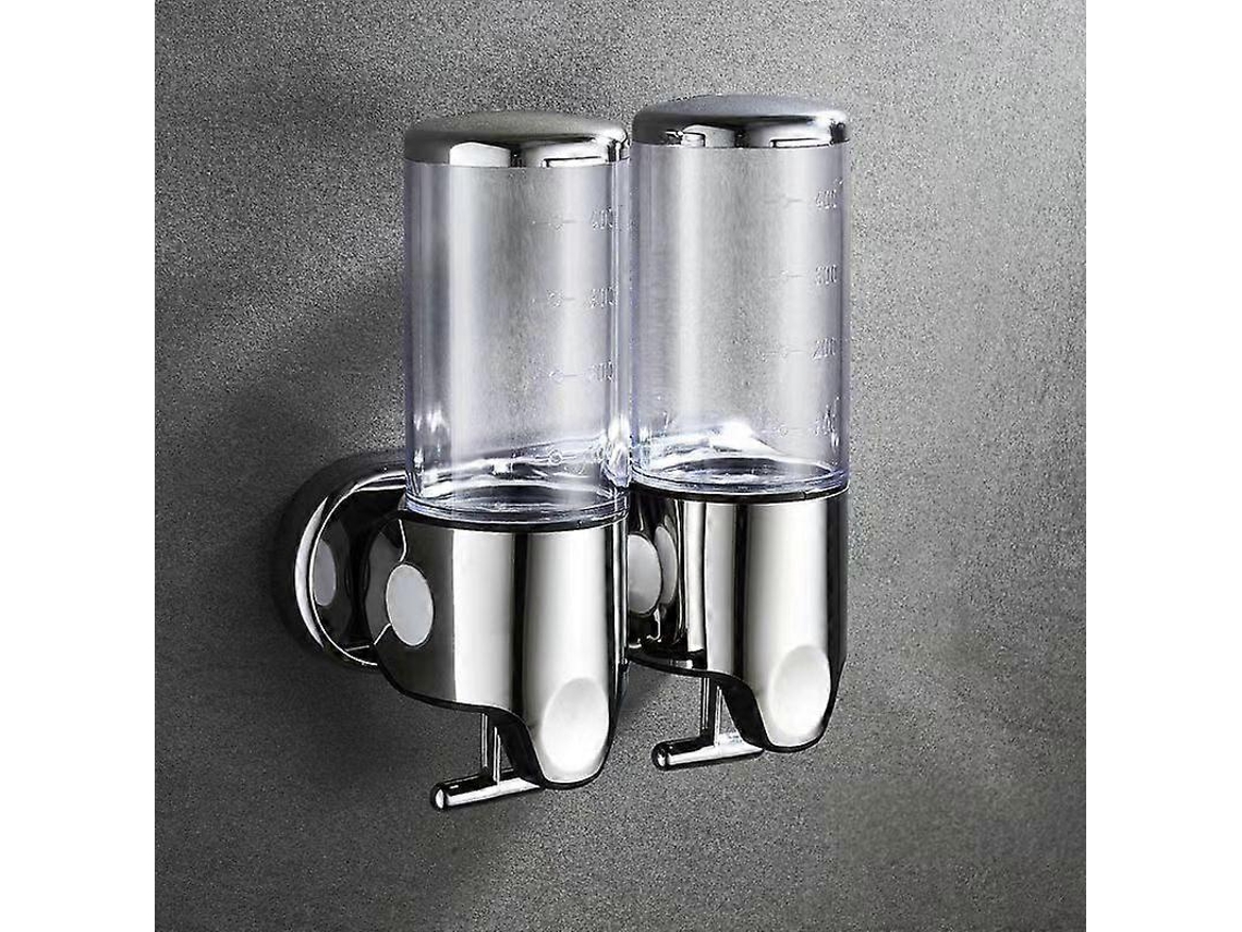 Dispensador de jabón líquido de pared de 1000 ml, para baño, cocina, champú y acondicionador, Rosewell