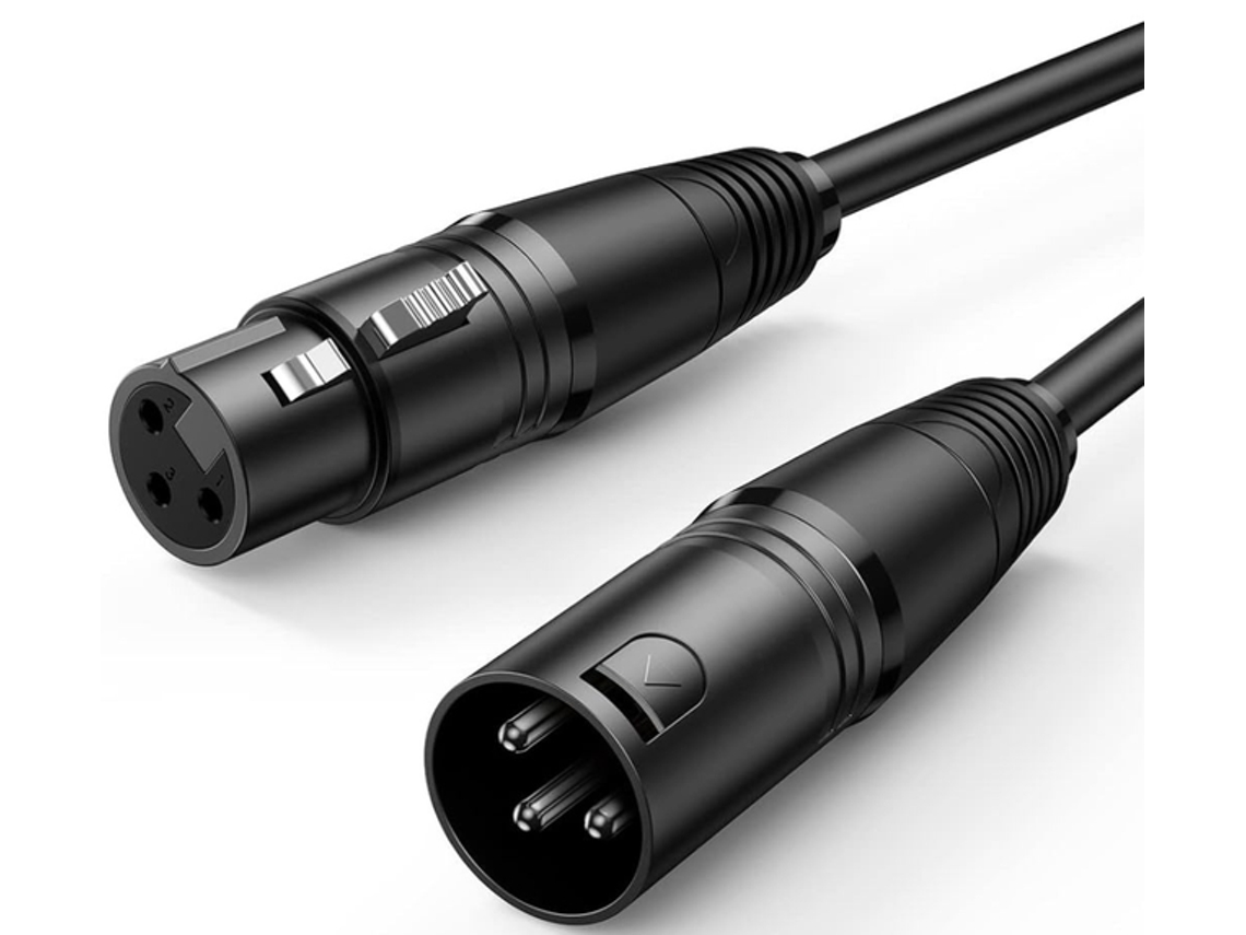 Cable de audio XLR profesional Tommy01 de 2 m para micrófono con conector XLR duradero