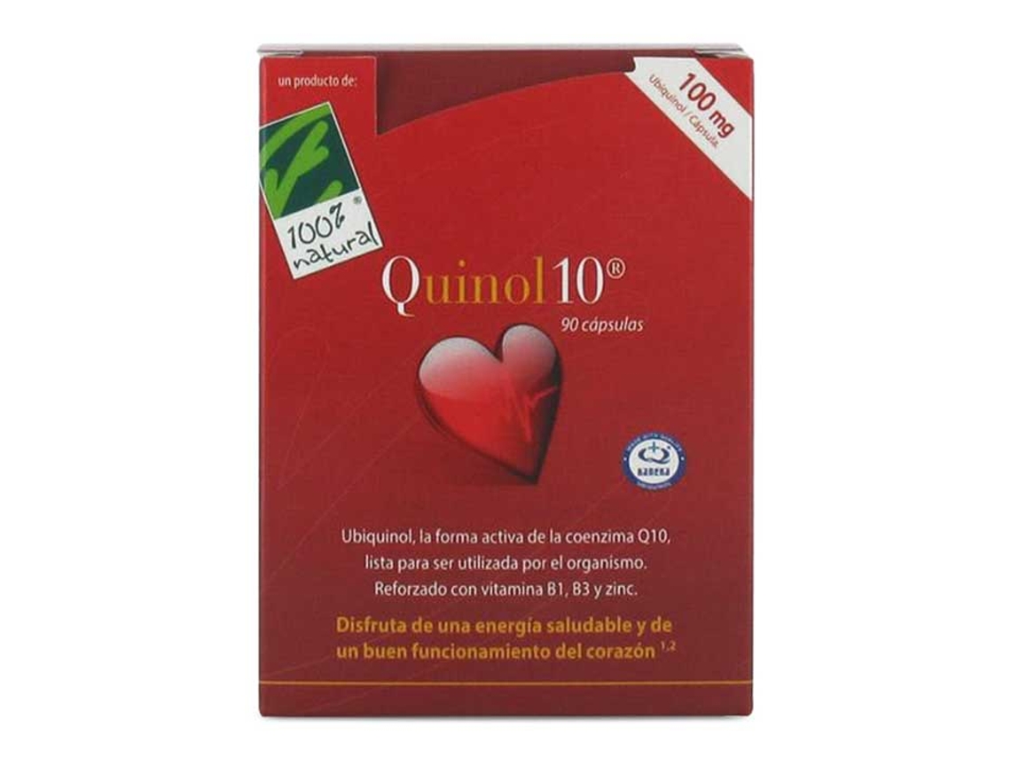 Complemento Alimentar NATURAL Quinol 10 90 100 Mg (1 L)