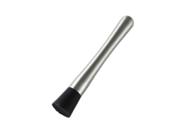 Varilla mezcladora de cócteles de acero inoxidable, martillo triturador de hielo, barra mezcladora de vino, cabezal ranurado de 21 cm. Otros