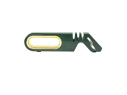 Afilador De Cuchillos Antideslizante 4 En 1, Piedra De Afilar Para Tijeras Y Cuchillas De Cocina, Color Verde Mentol.